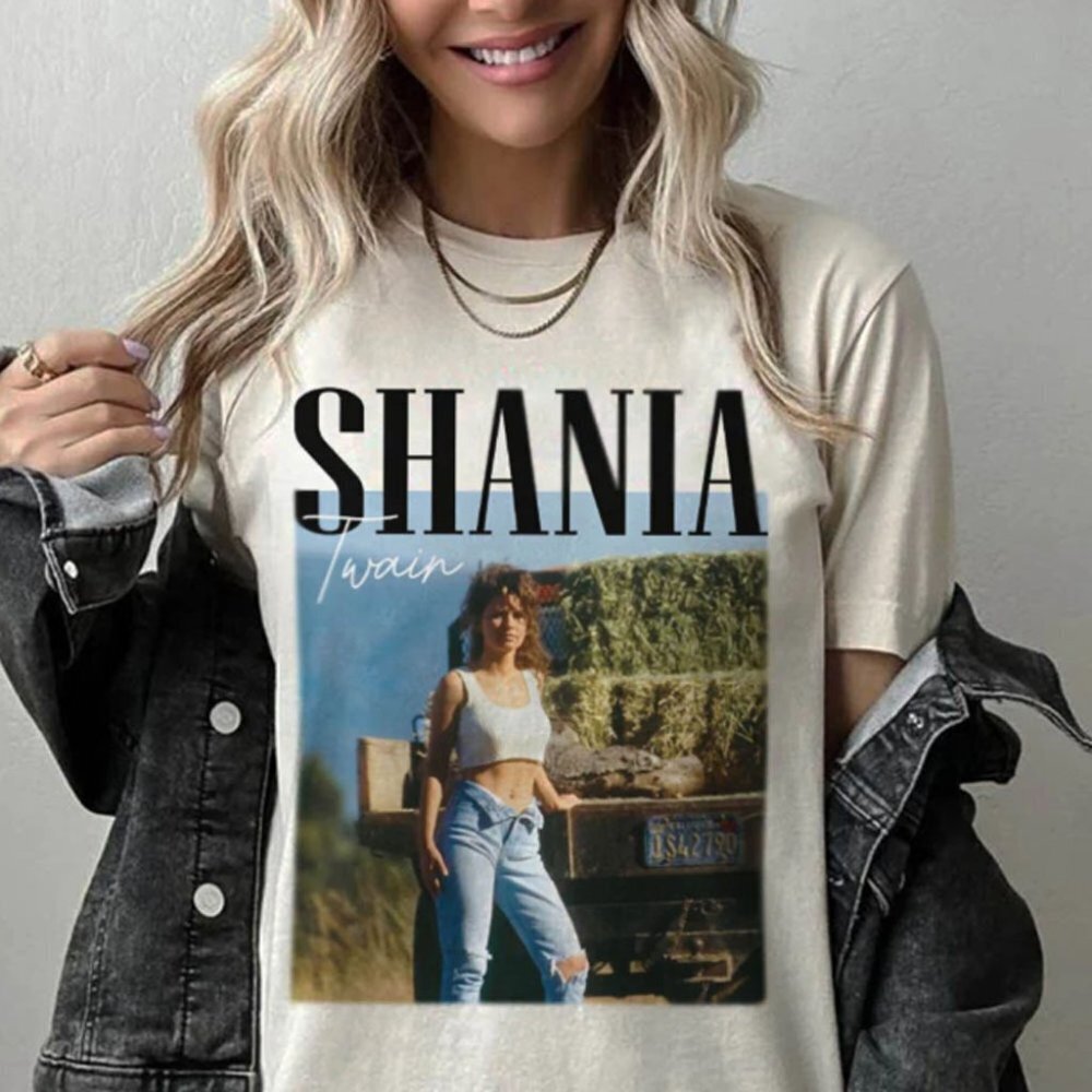 Shania Twain T Shirt Shania Twain Queen Of Me Tour Tee Shirt